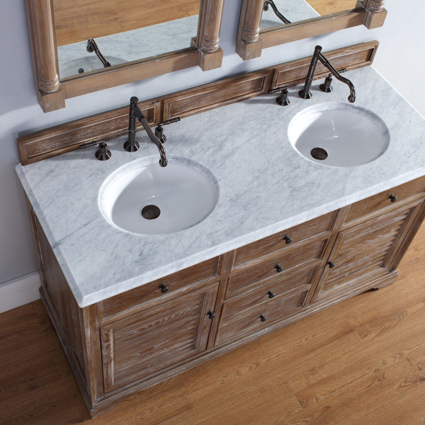 Birch Lane Comstock 60" Double Vanity Set Birch Lane