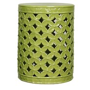 Lattice Leaves Garden Stool