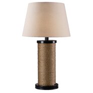 Landfall Solar Outdoor 28.5" H Table Lamp with Empire Shade