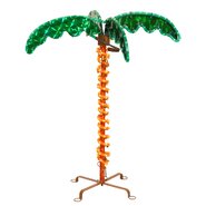 Deluxe Tropical Holographic LED Rope Lighted Palm Tree