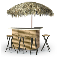 Luau Tiki Bar Set