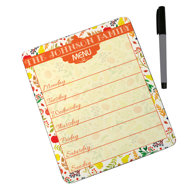 Personalized Dinner Menu Dry Erase Board
