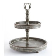 Market Finds 2 Tier Tray with Handle