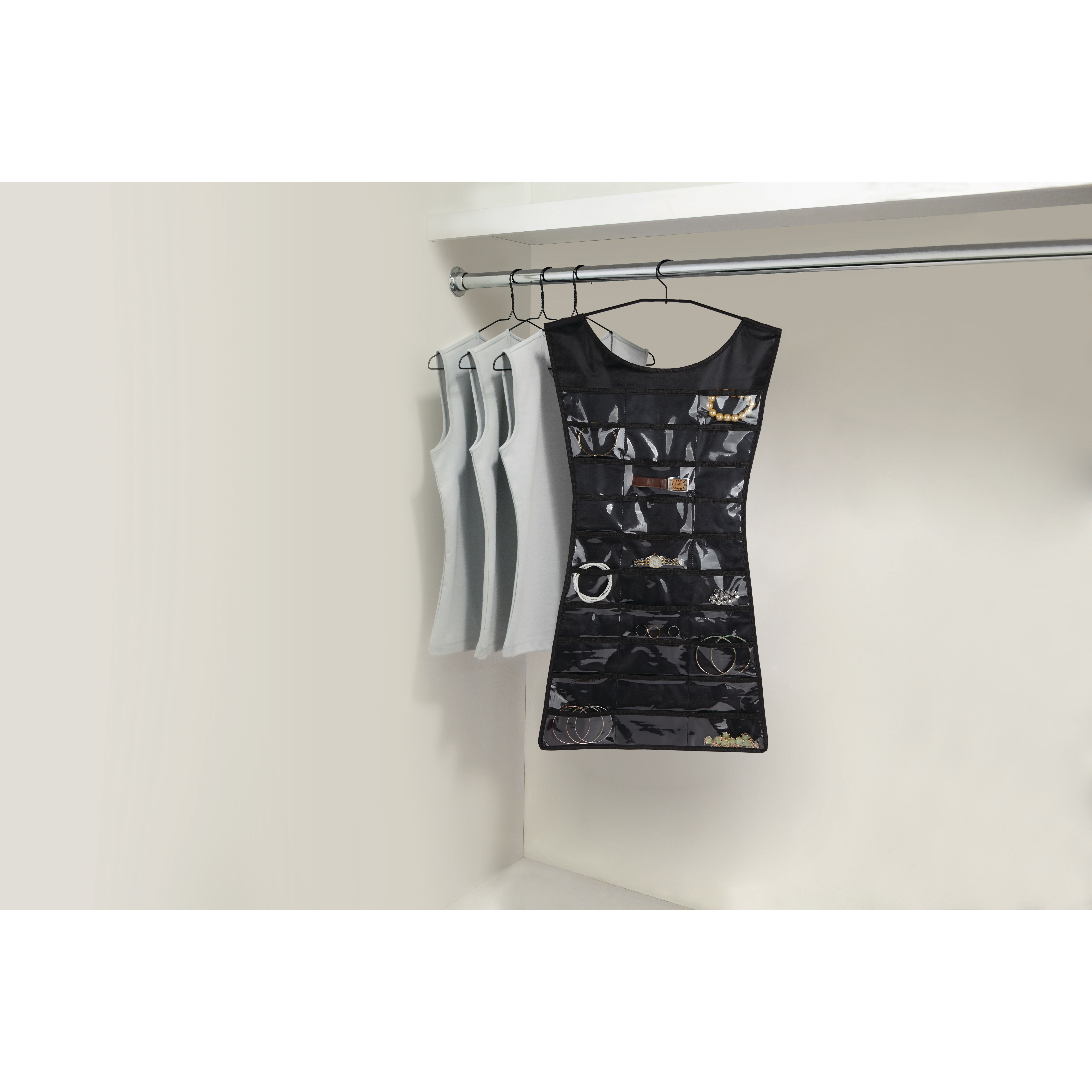 Umbra Little Black Dress Hanging Jewelry Organizer