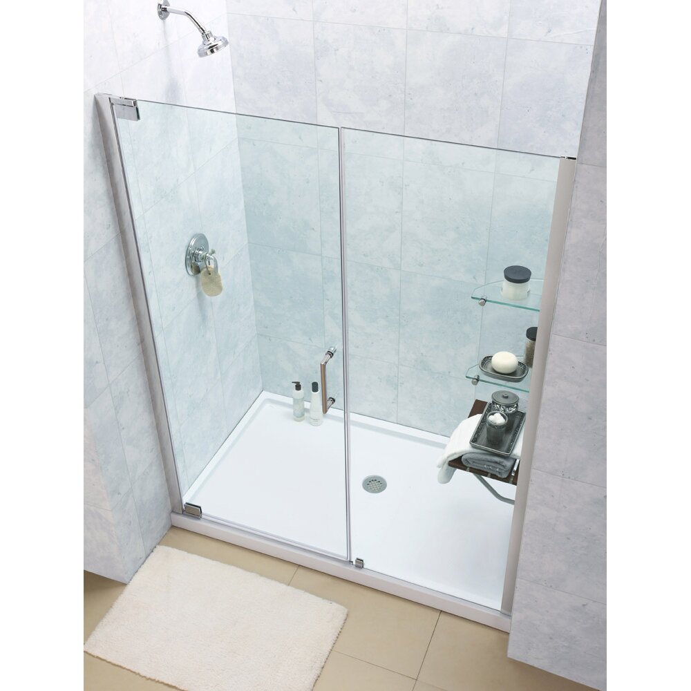 Elegance 72 x 49.75 Pivot Frameless Shower Door by DreamLine