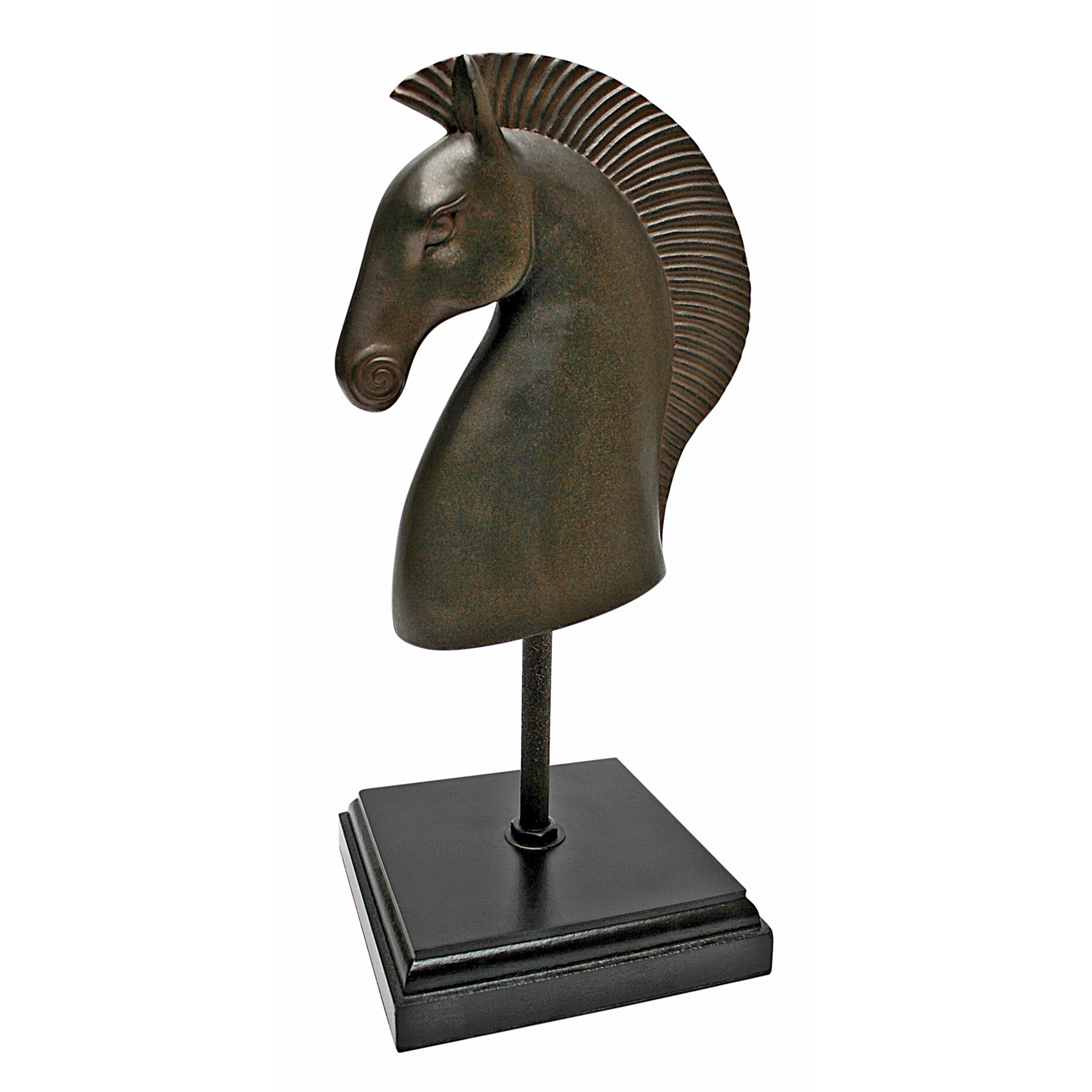 Design Toscano Greek Stallion Horse Head Statue