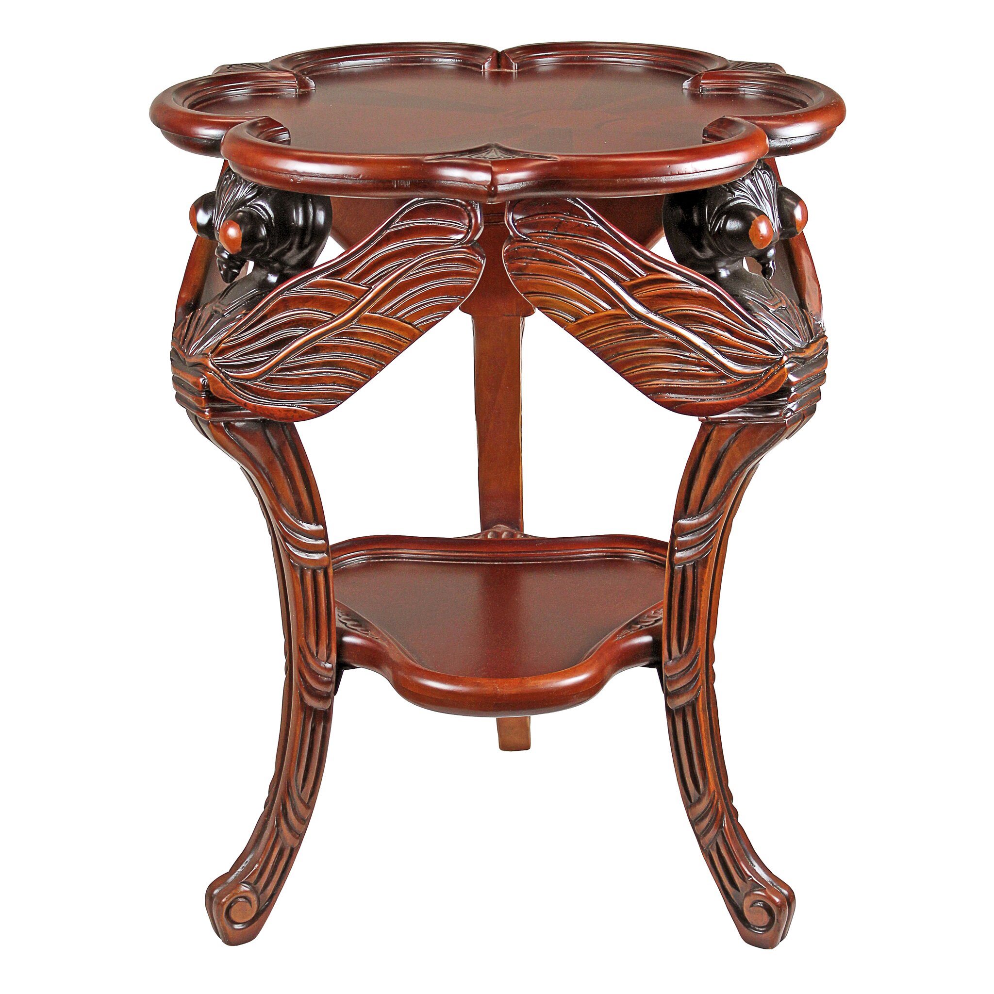 Design Toscano Traditional Dragonfly End Table amp; Reviews | Wayfair