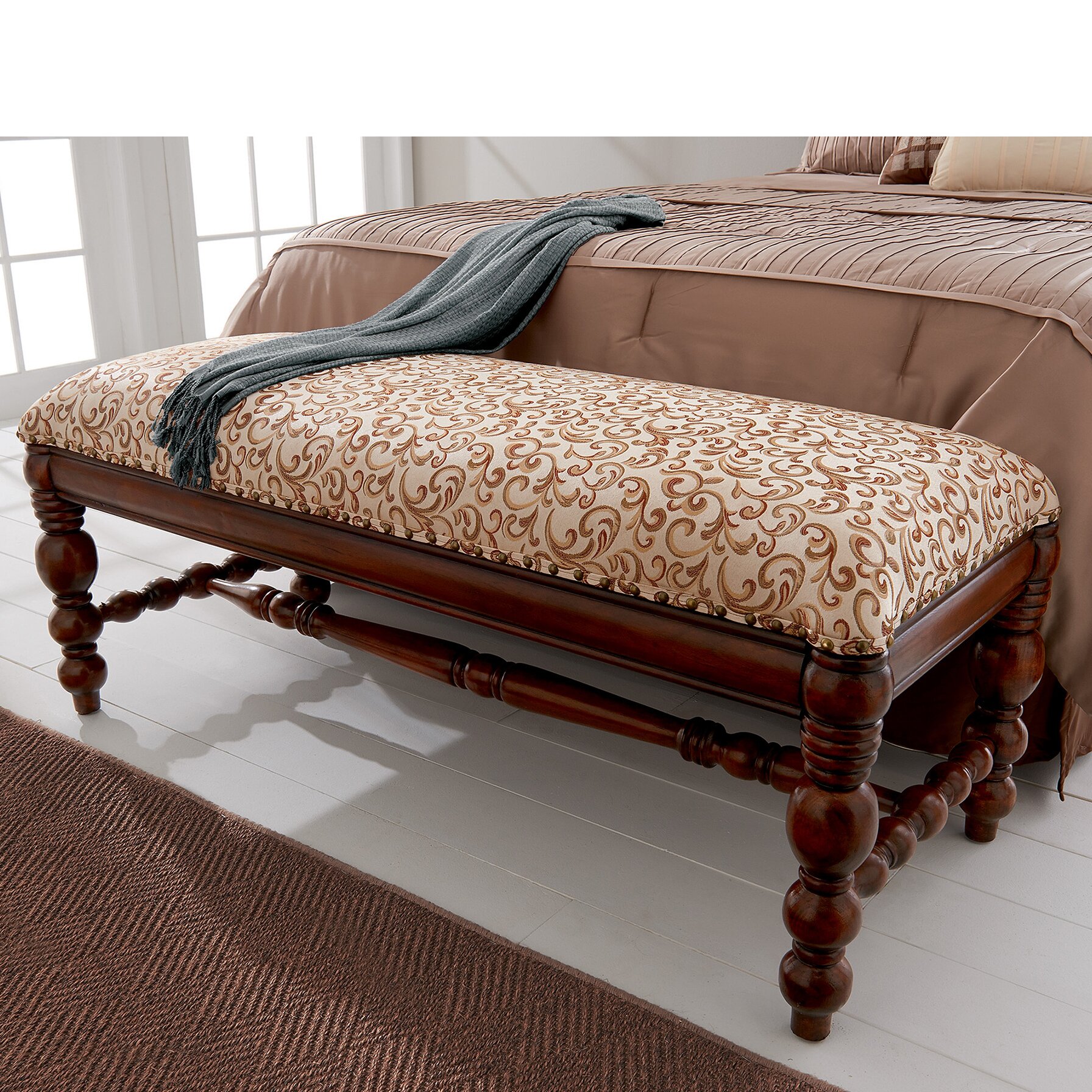 Upholstered Bedroom Bench | Wayfair