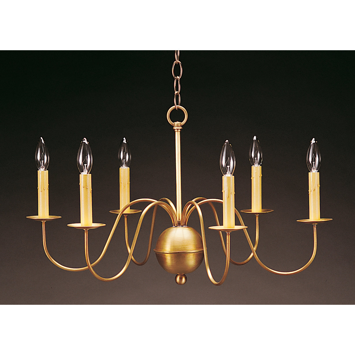 Chandelier 6 Light Candelabra Sockets SArms Hanging Chandelier Wayfair