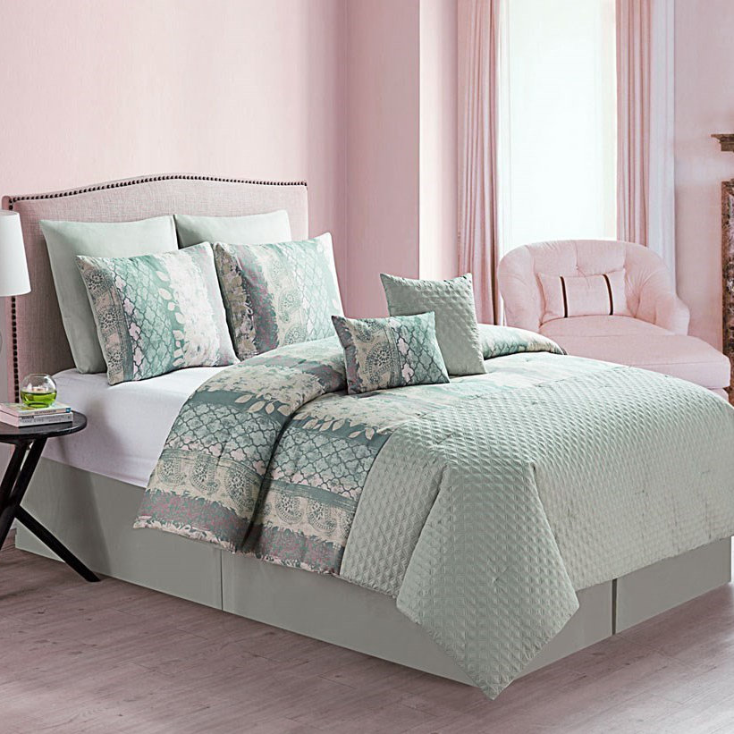 Luxury Home Asturias 8 Piece Comforter Set & Reviews | Wayfair