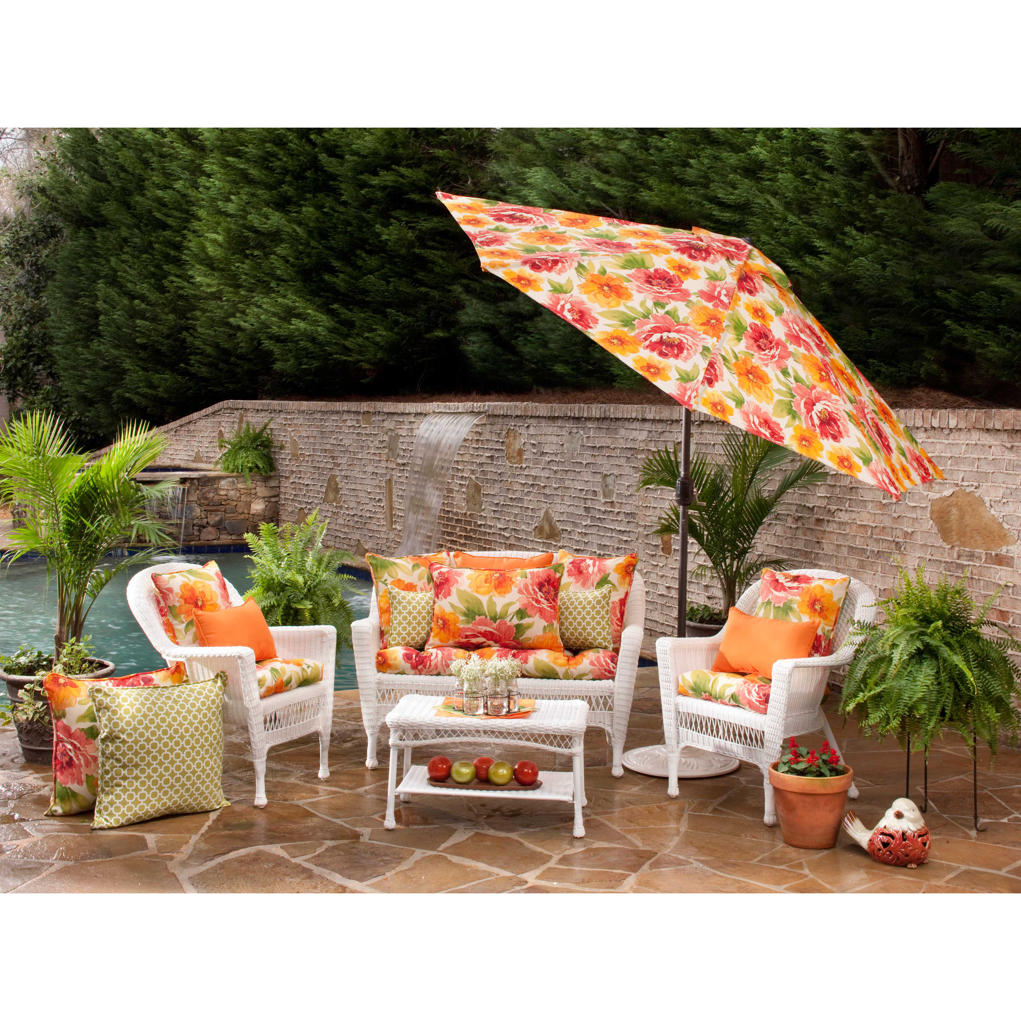 Muree Primrose Indoor/Outdoor Floor Pillow Wayfair
