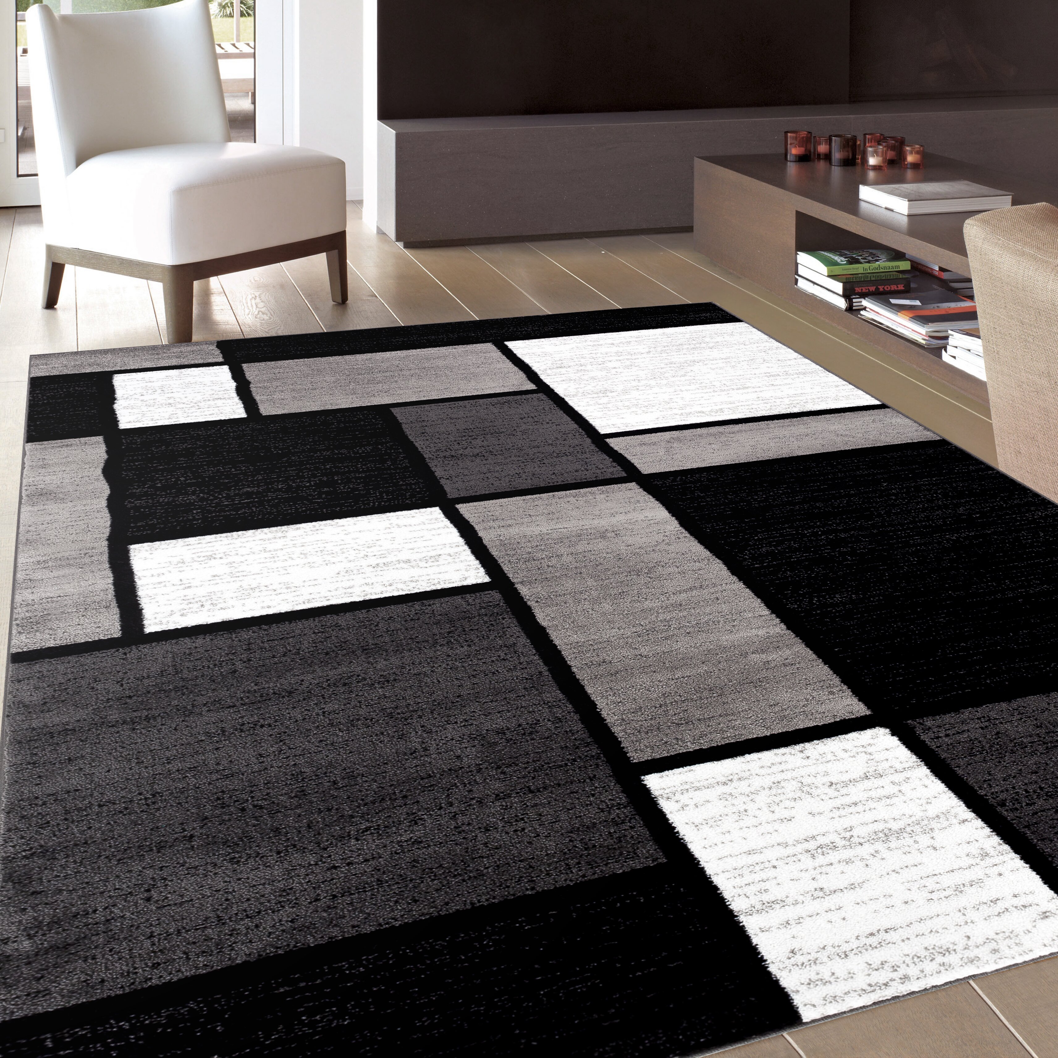 World Rug Gallery Alpine Gray Area Rug & Reviews | Wayfair