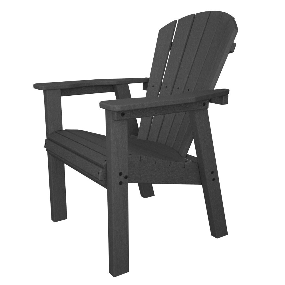 POLYWOOD® Seashell Adirondack Casual Chair &amp; Reviews | Wayfair