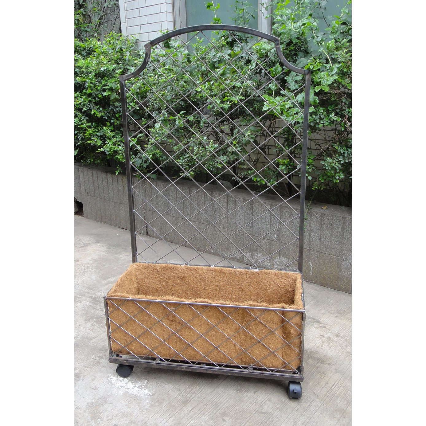 Griffith Creek Designs Trellis Privacy Screen with Planter