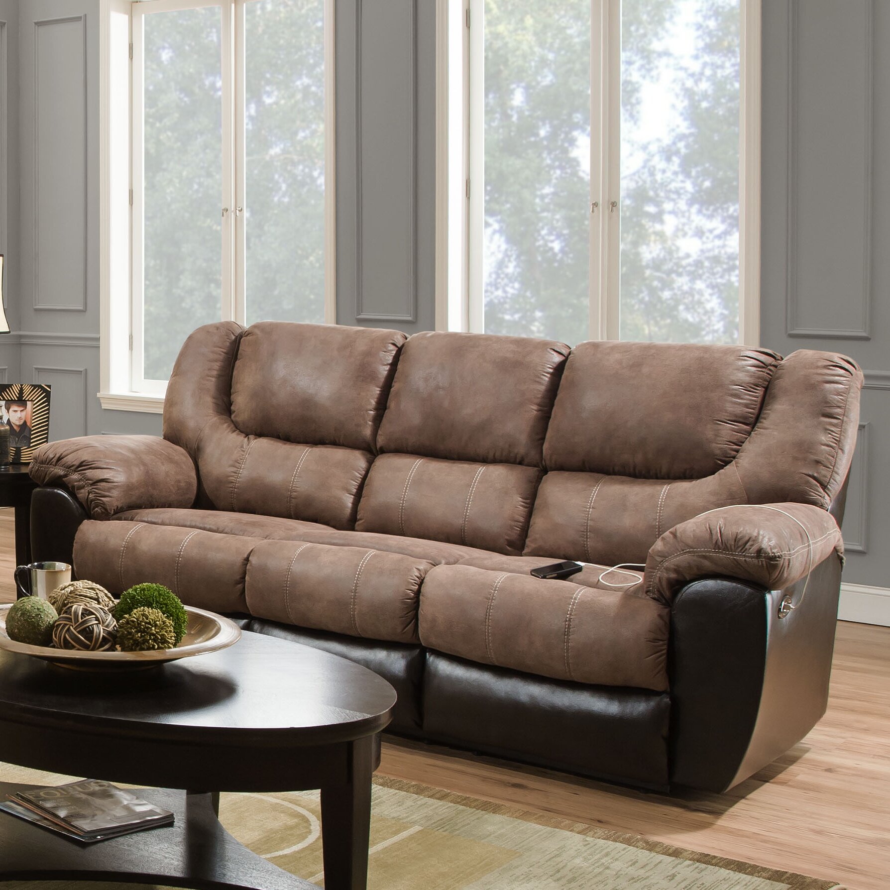 Bandera Motion Sofa by Simmons Upholstery