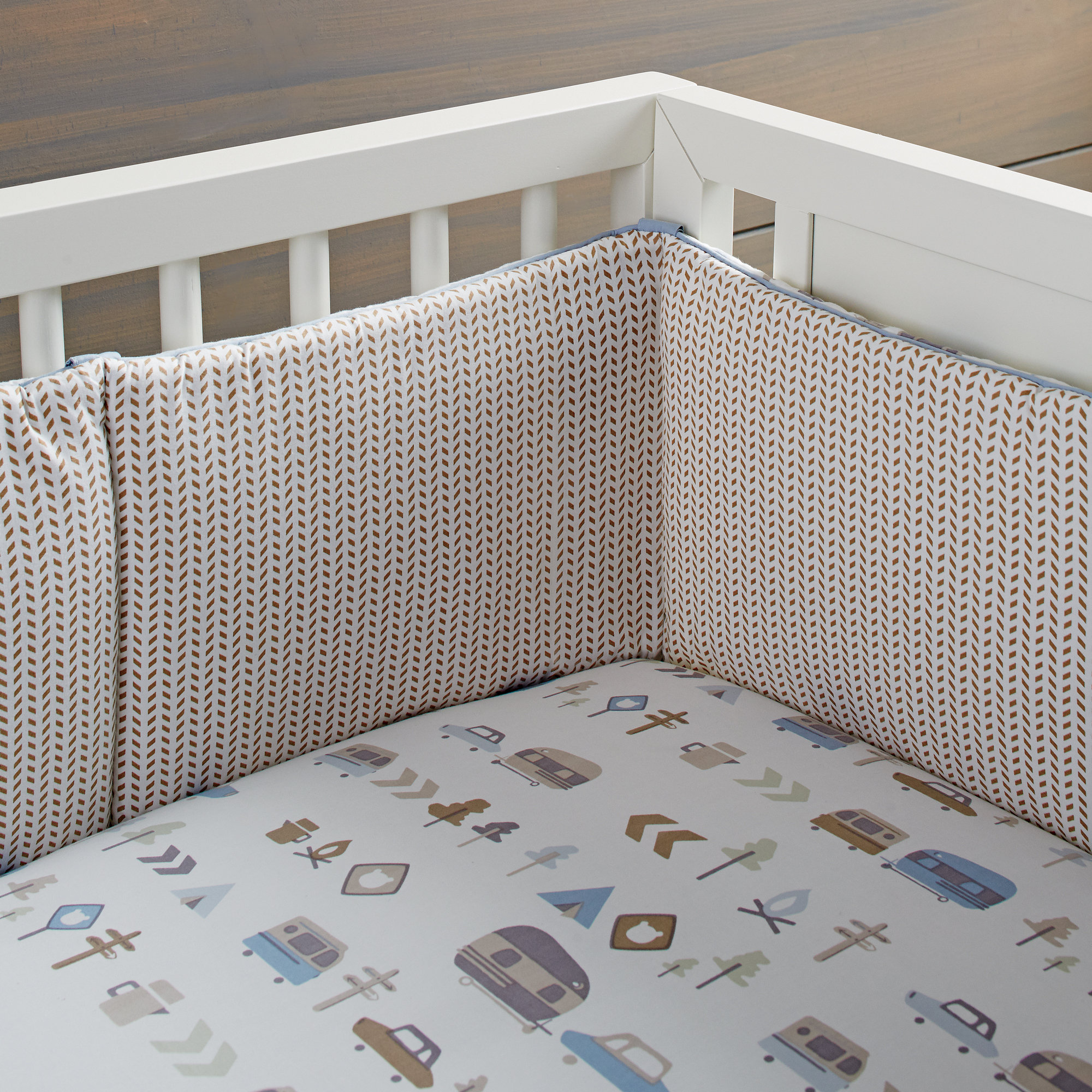 Canyon Fitted Crib Sheet Wayfair