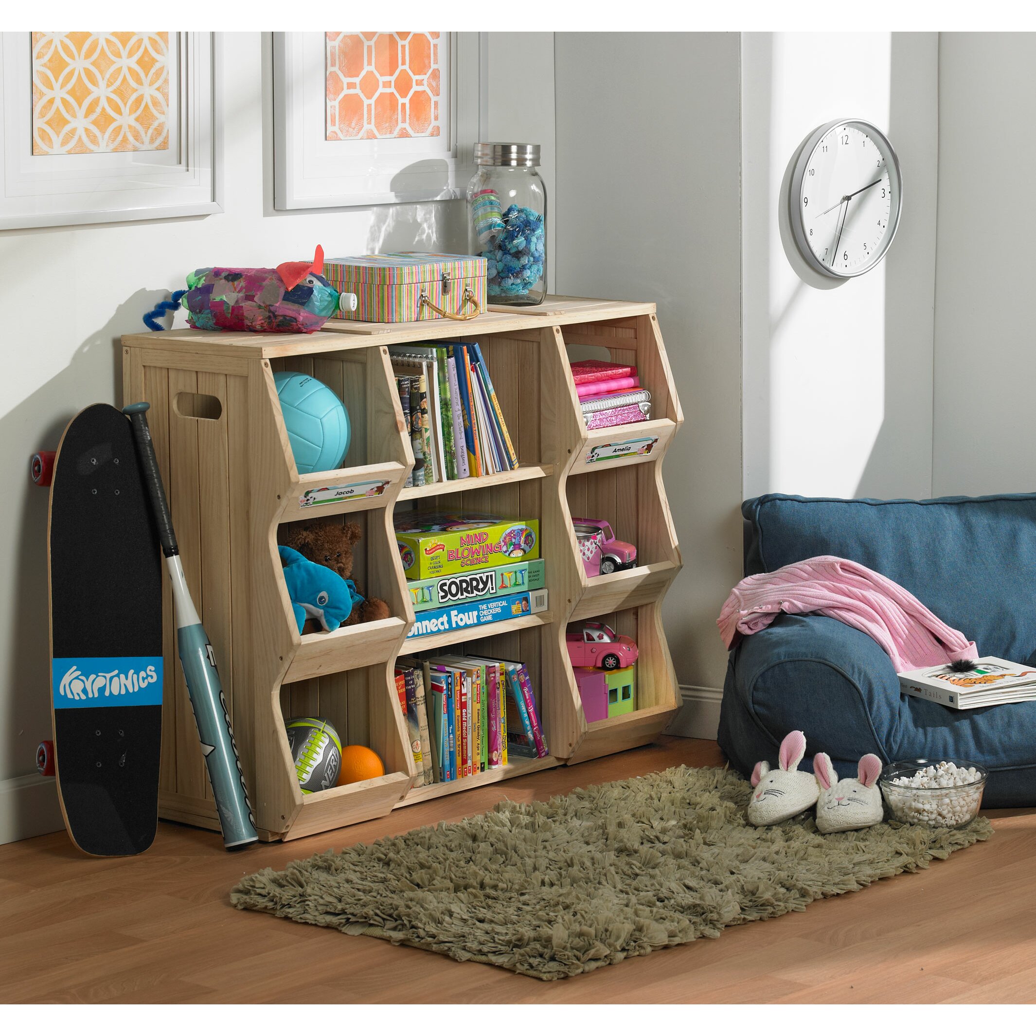 Unique Childrens Bookcase for Simple Design