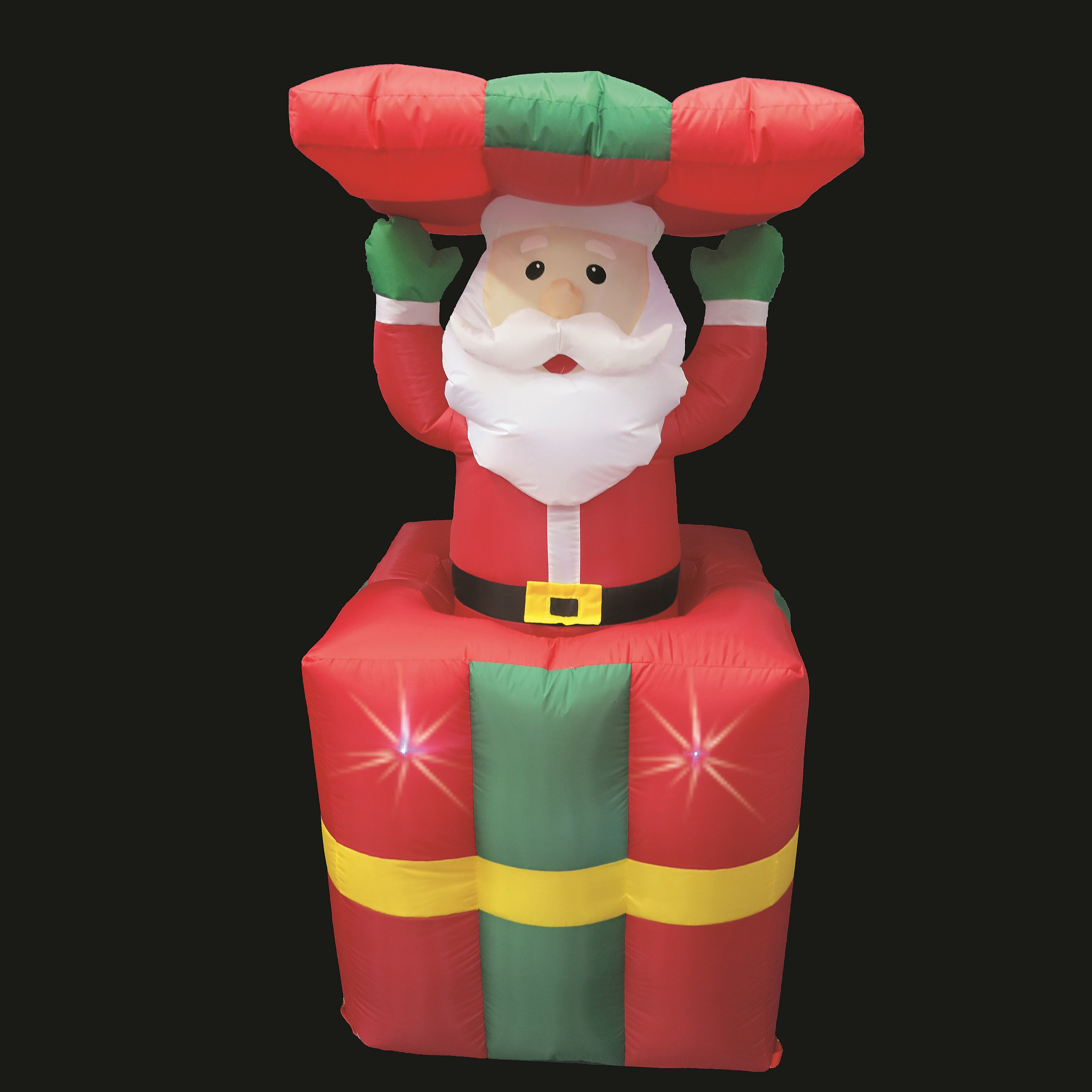 Inflatable PopUp Santa Christmas Decoration  Wayfair