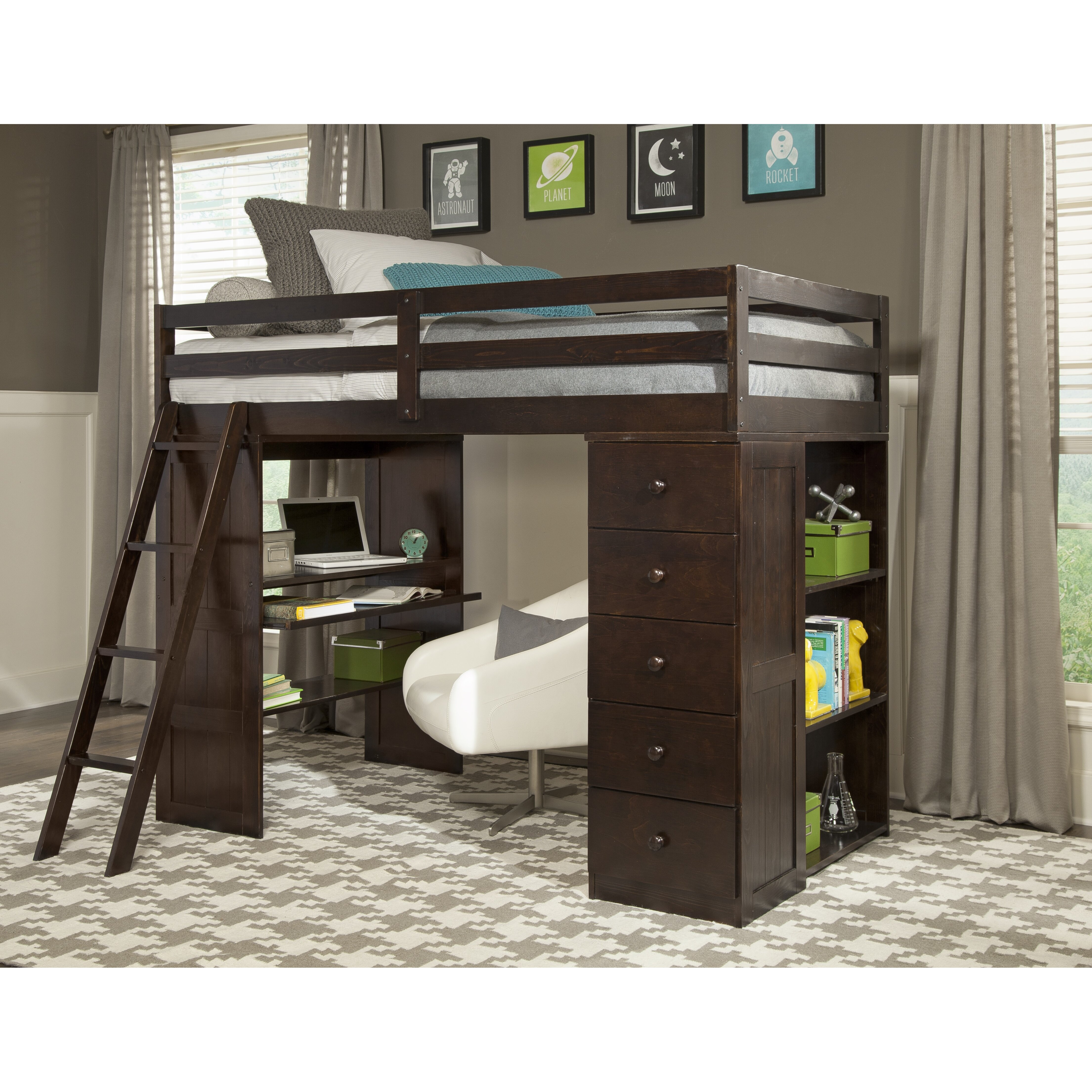 Skyway Twin Loft Be with Storage | Wayfair