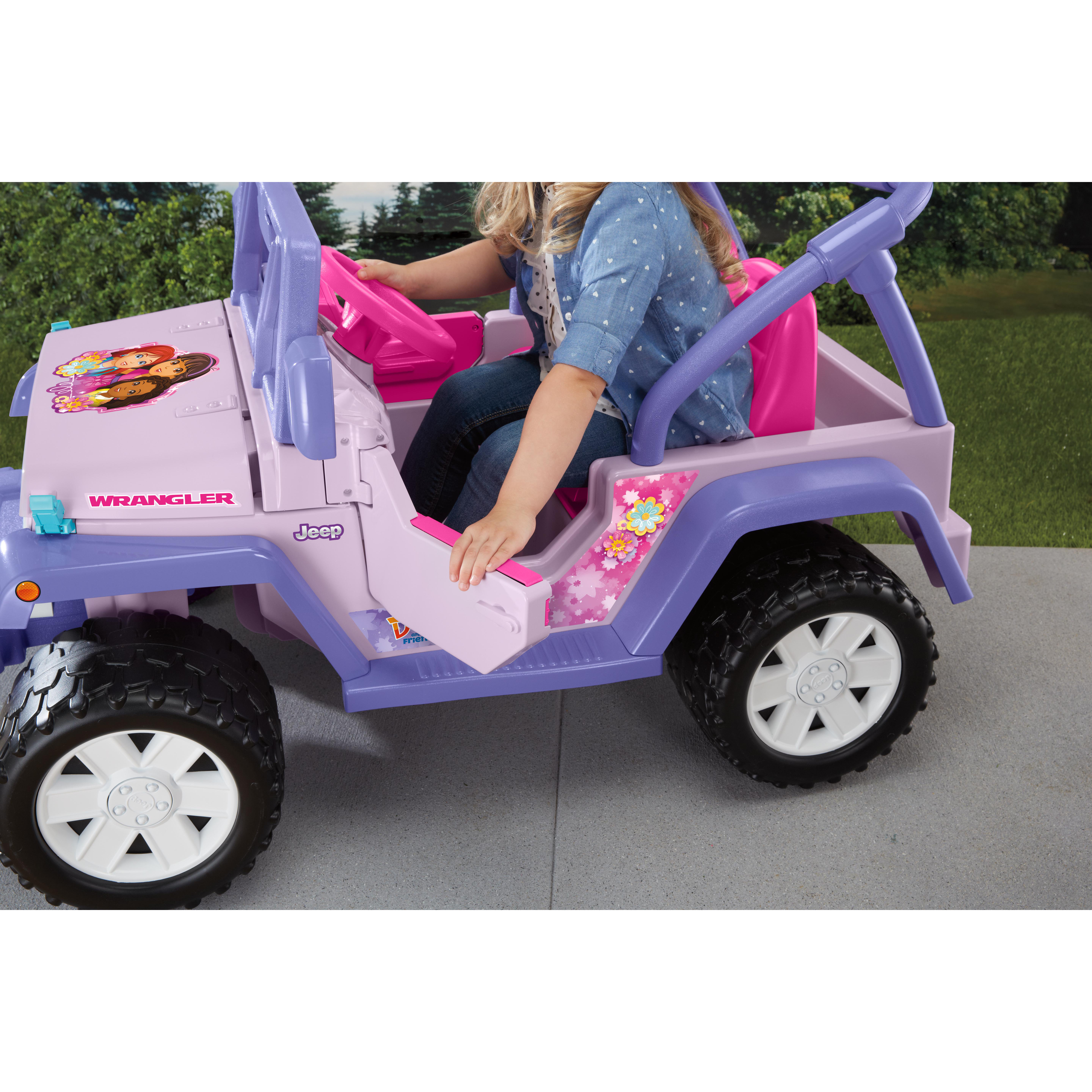 dora the explorer jeep power wheels