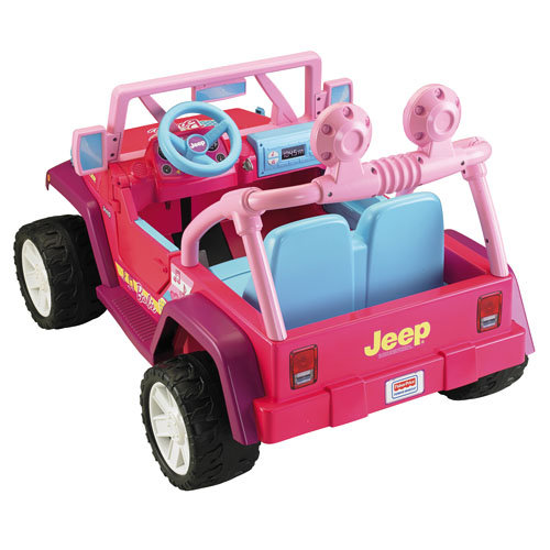 Power Wheels Barbie Wrangler Jamming 12V Battery Powered ... barbie jeep wrangler wiring 