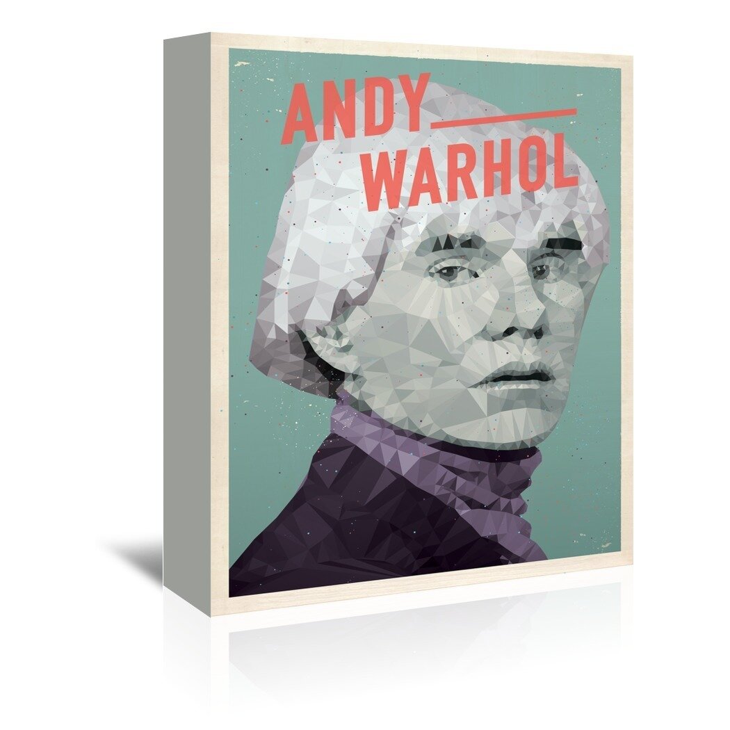 Andy Warhol Memorabilia on Wrapped Canvas by Americanflat