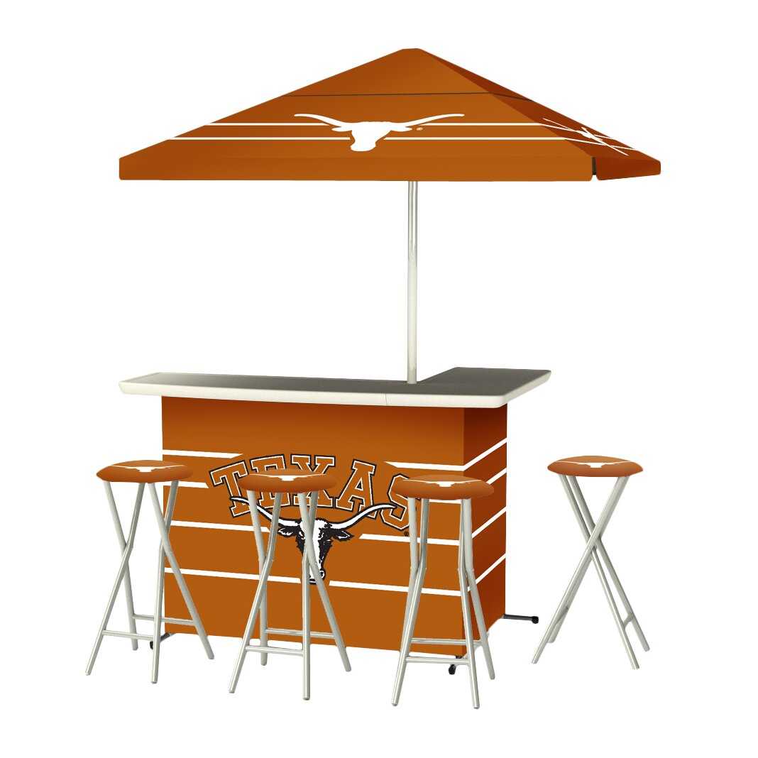 Best of Times NCAA Deluxe Bar Set & Reviews | Wayfair