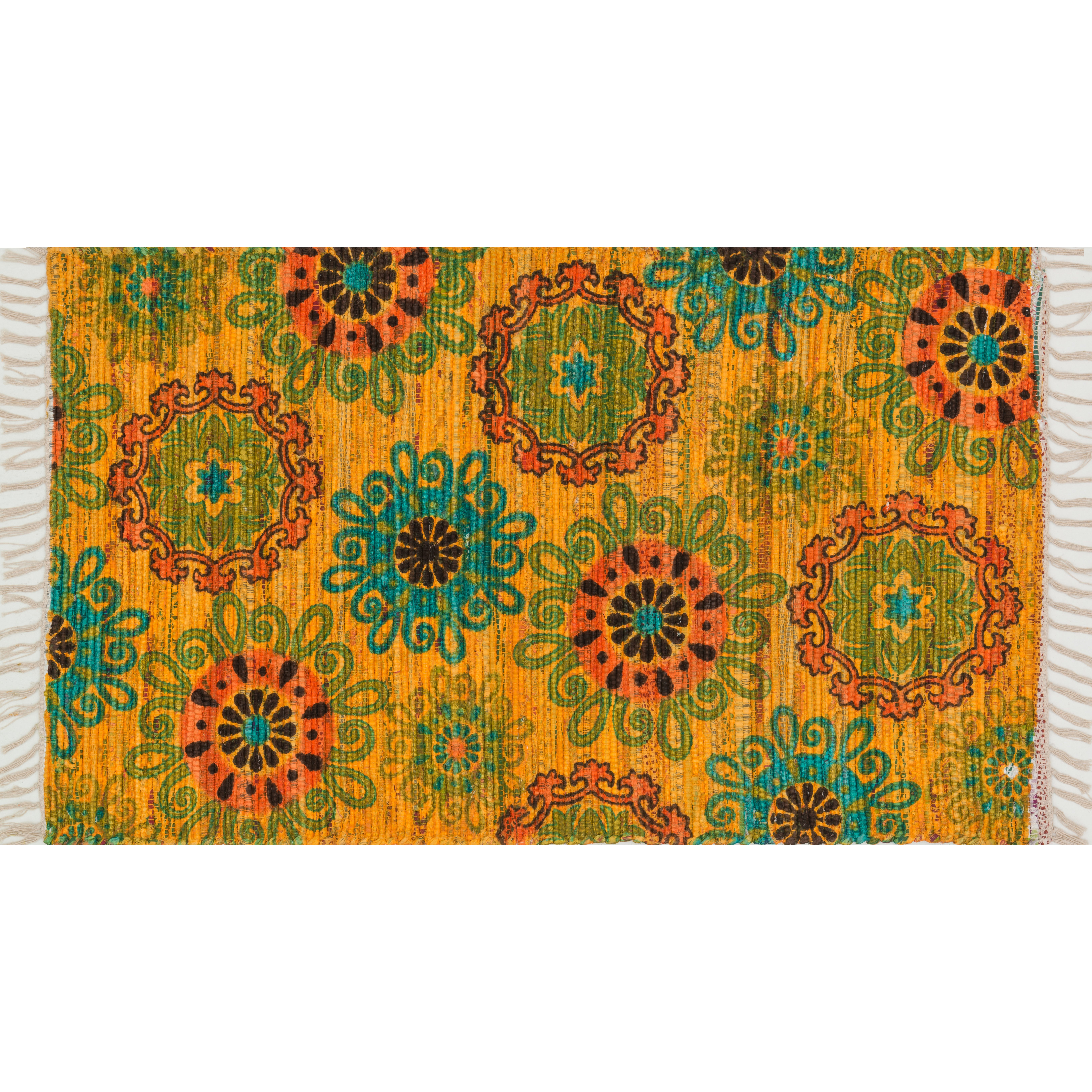 Loloi Rugs Aria Yellow/Orange Rug & Reviews Wayfair Supply