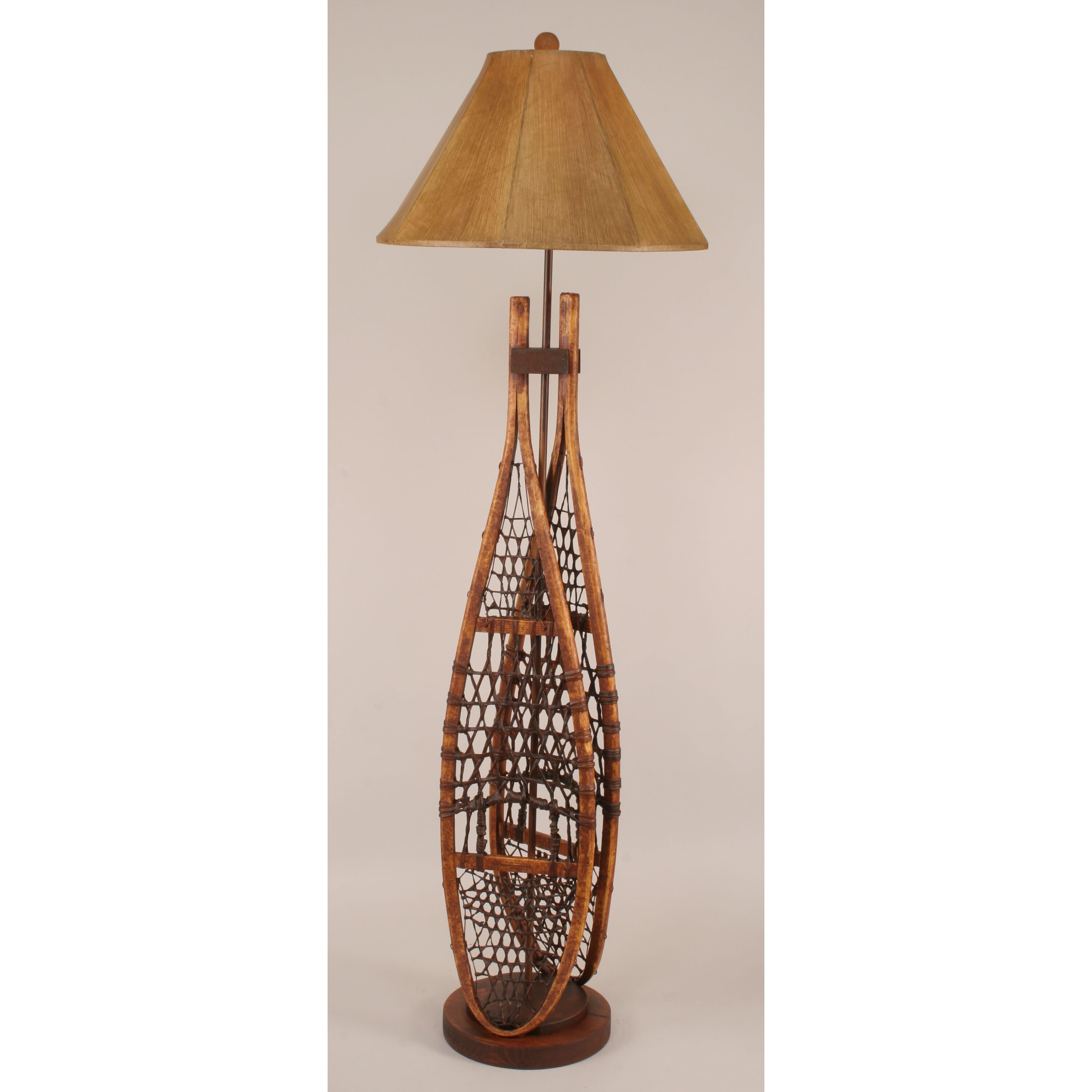 Rustic Living Snow Shoe 62 Floor Lamp by Coast Lamp Mfg.