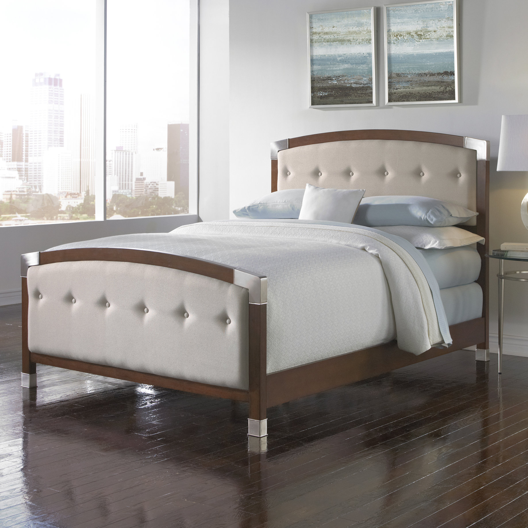 Fashion Bed Group Genesis Upholstered Panel Bed & Reviews Wayfair