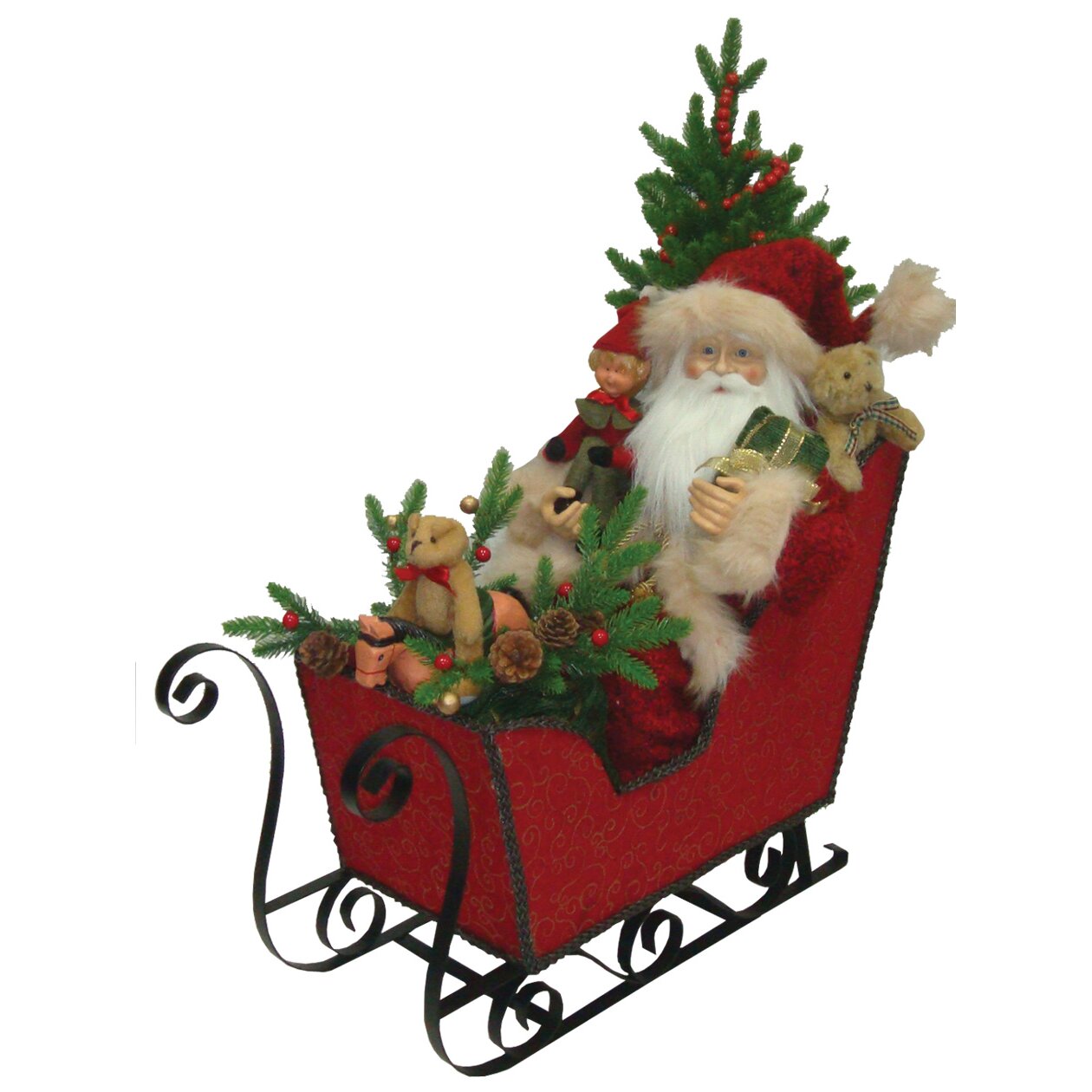 Santa in His Sleigh | Wayfair