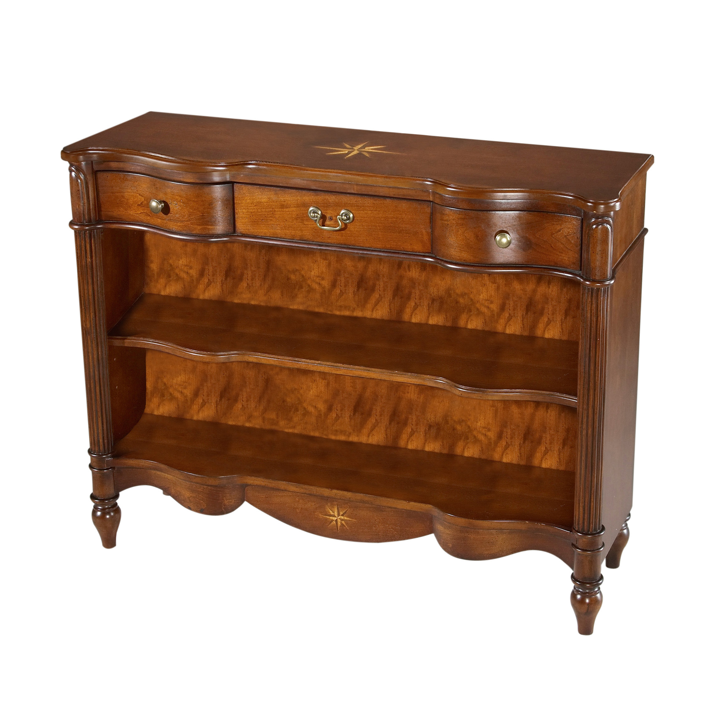 Butler Plantation Cherry 33" Standard Bookcase & Reviews Wayfair