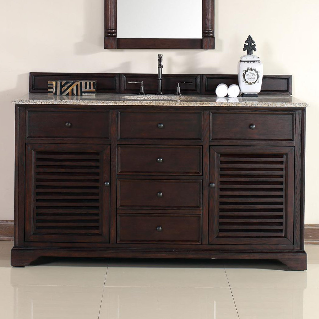 Savannah 60" Single Bathroom Vanity Set Wayfair