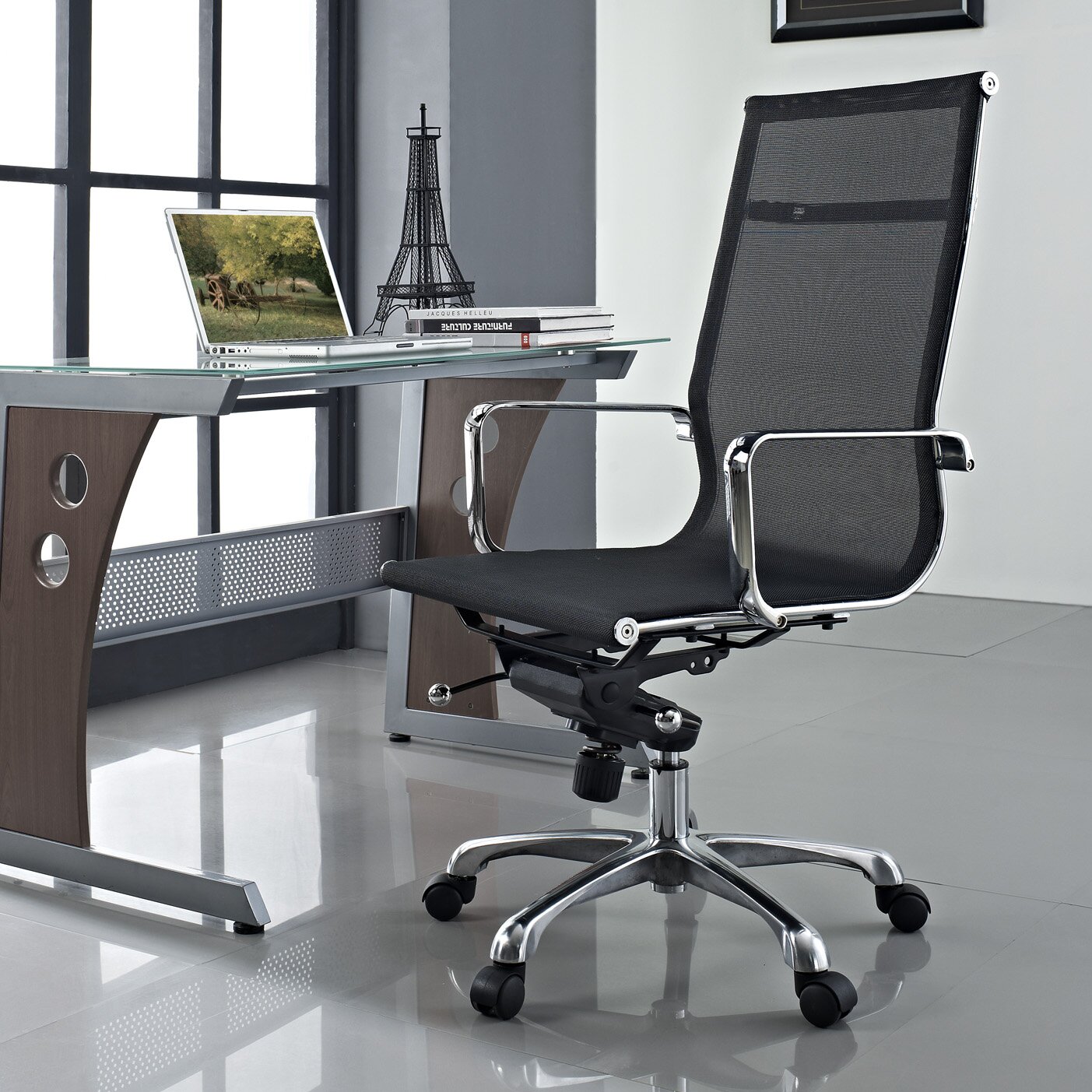 Modway Slider High-Back Mesh Executive Office Chair ...