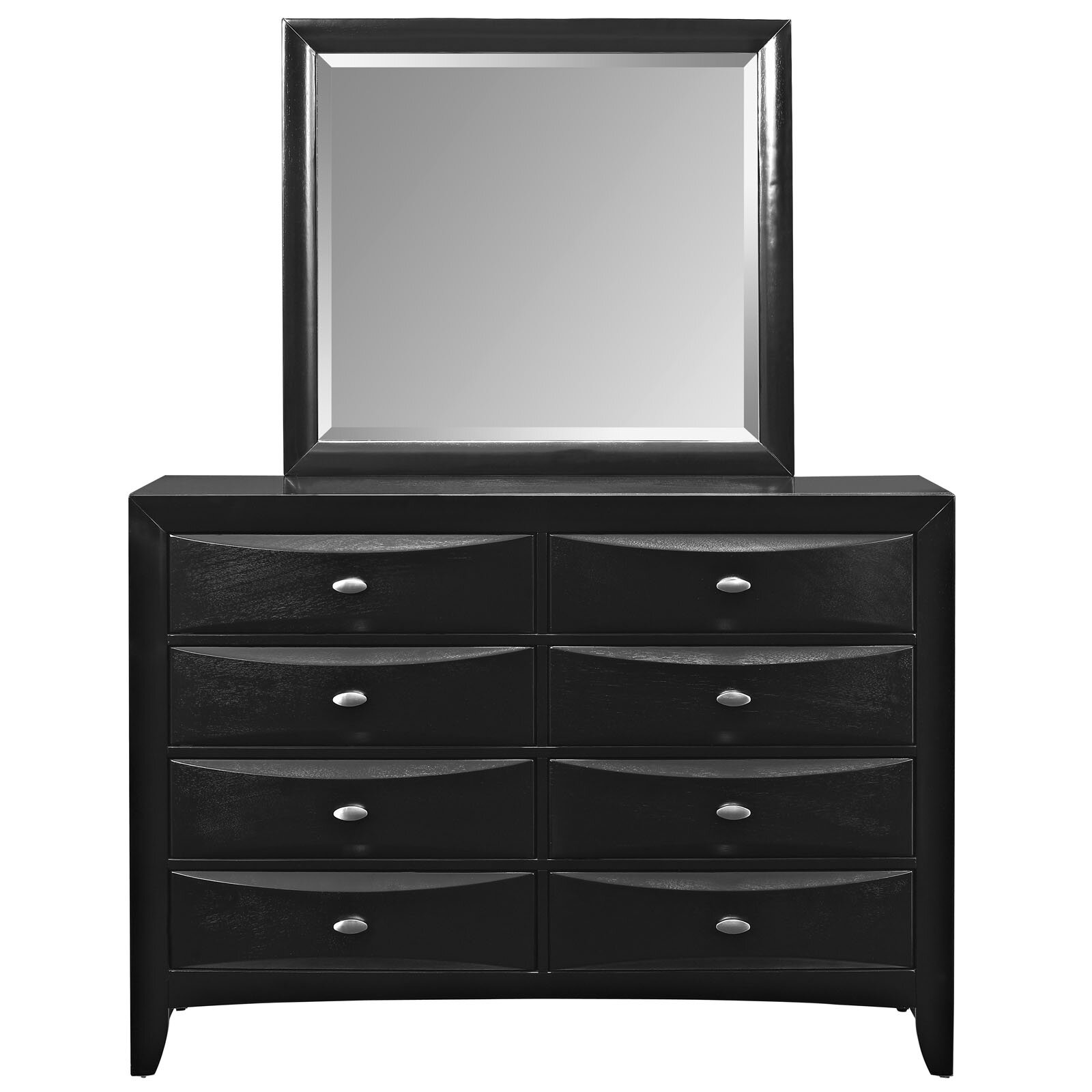 Harrison 8 Drawer Dresser Mirror