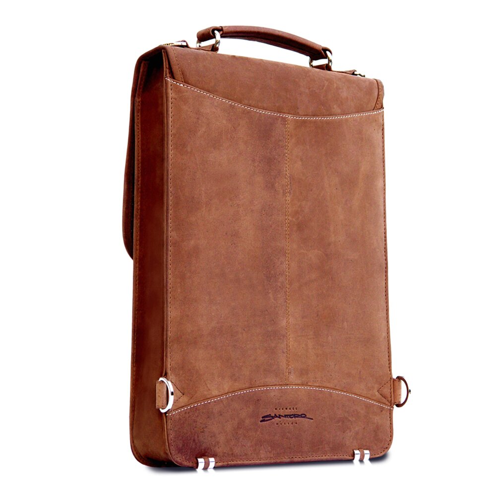 flight bag leather briefcase