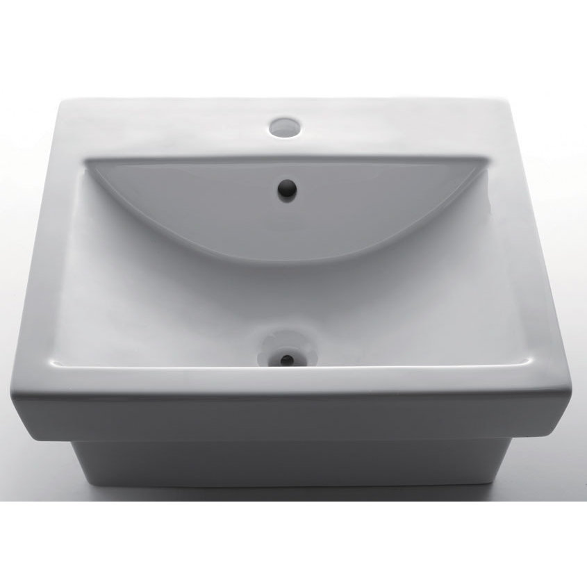 EAGO Porcelain Bathroom Sink with Single Hole & Reviews Wayfair