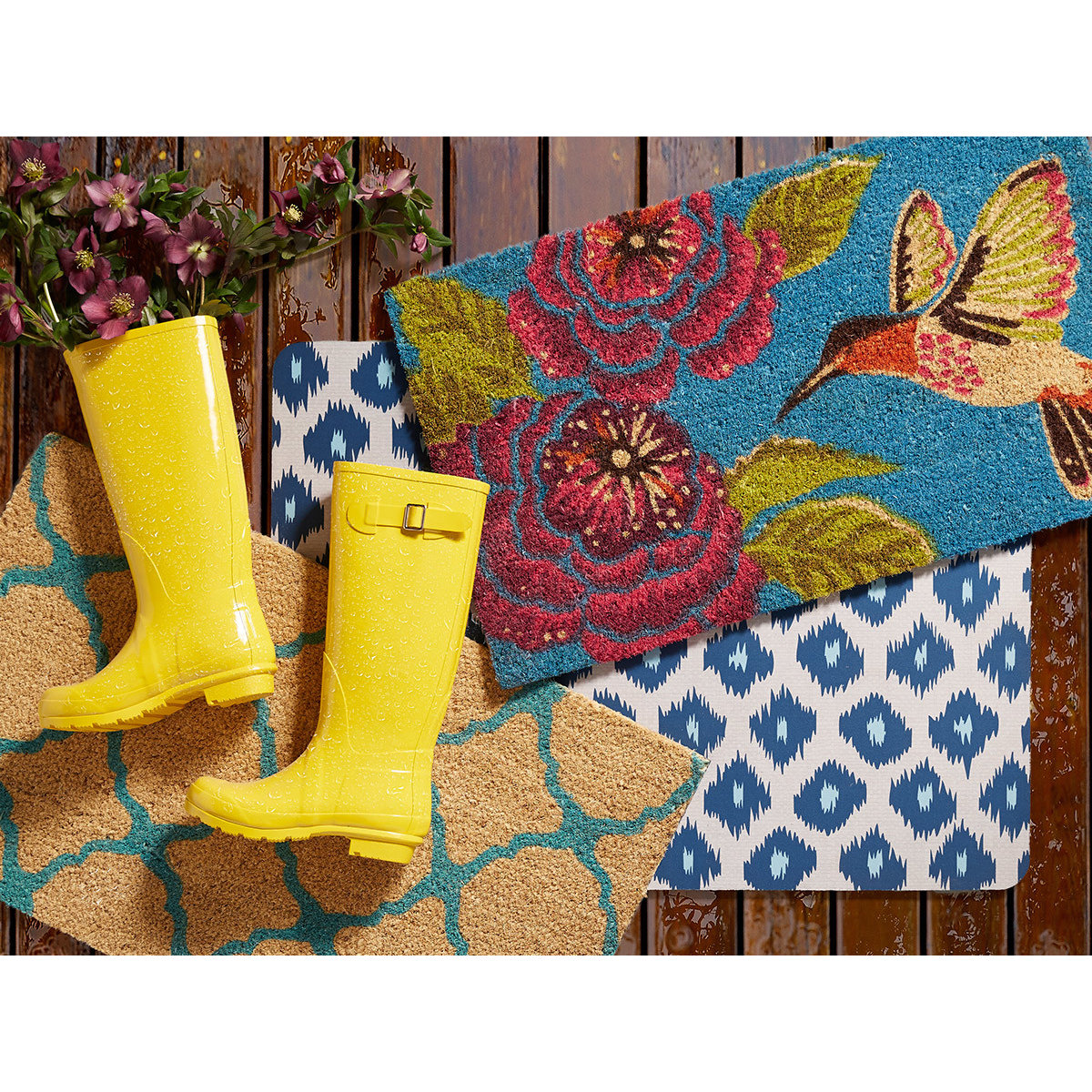Home & More Hummingbird Delight Doormat & Reviews Wayfair
