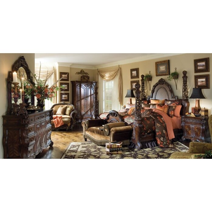 Monte Carlo Bedroom Set Classic Pecan(39).jpg