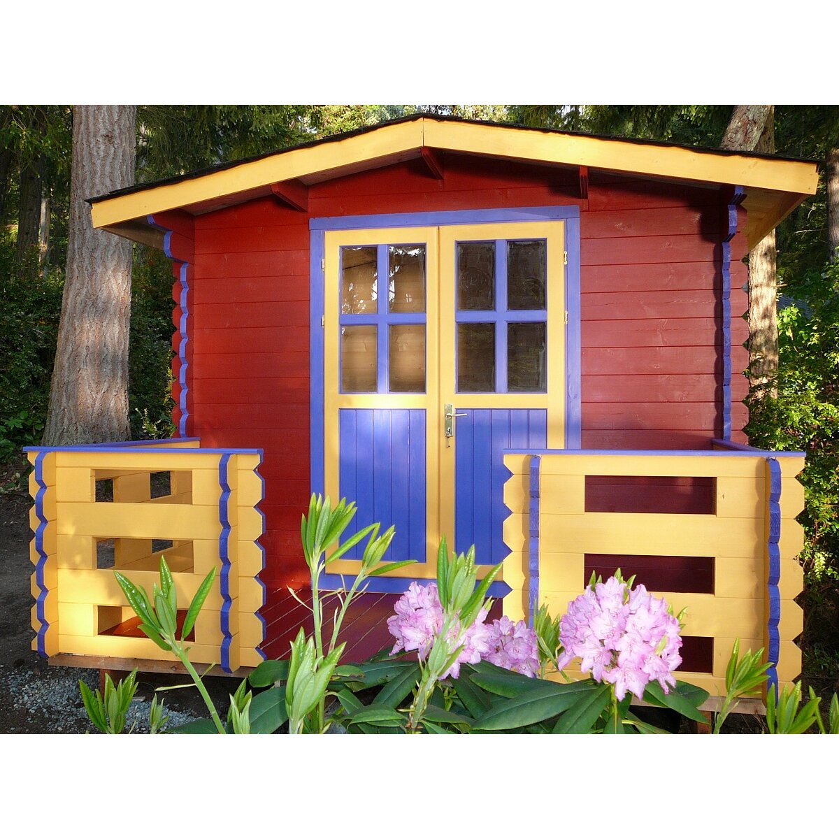 solidbuild douglas 9.5ft. w x 8ft. d solid wood garden