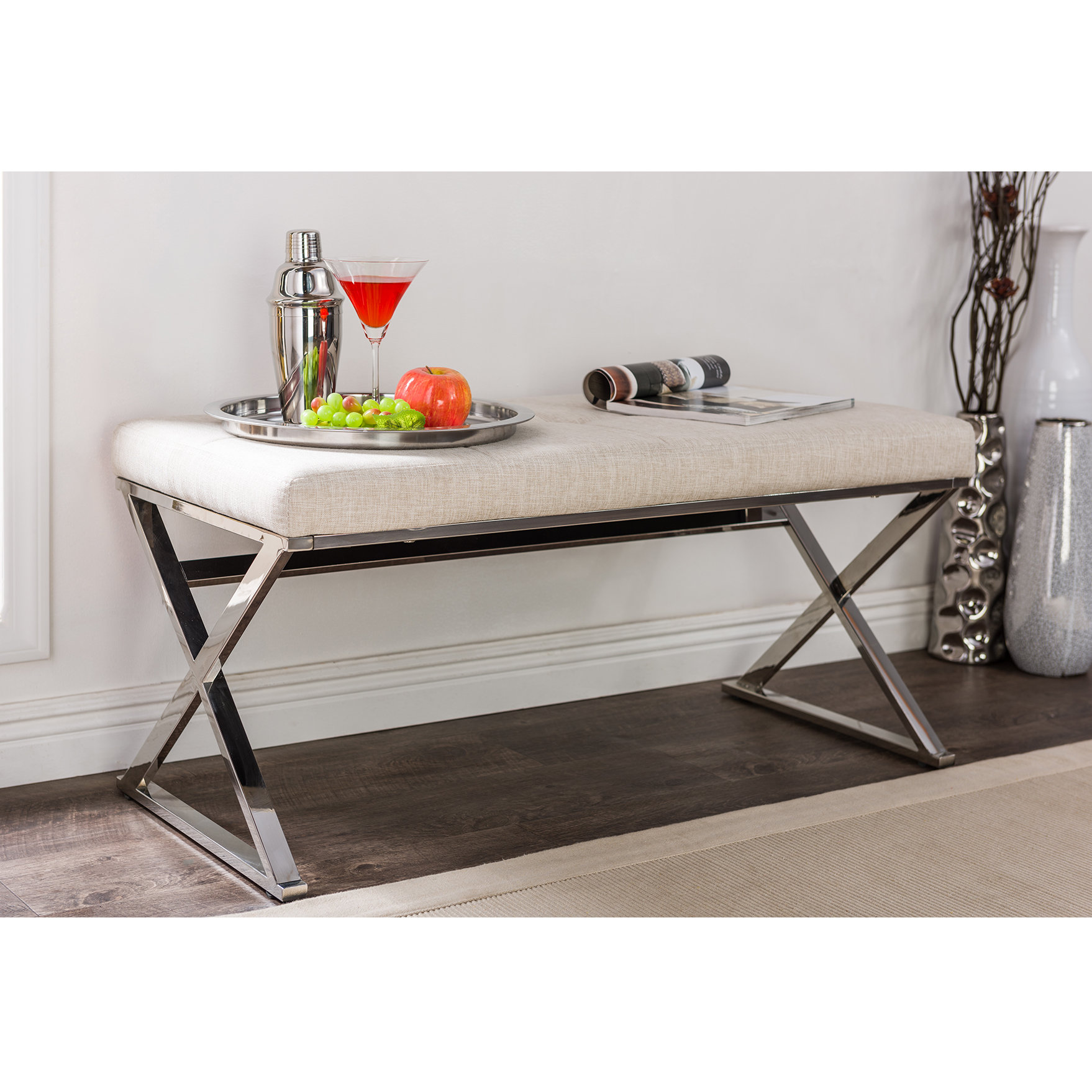 Wholesale Interiors Baxton Studio Herald Upholstered ...