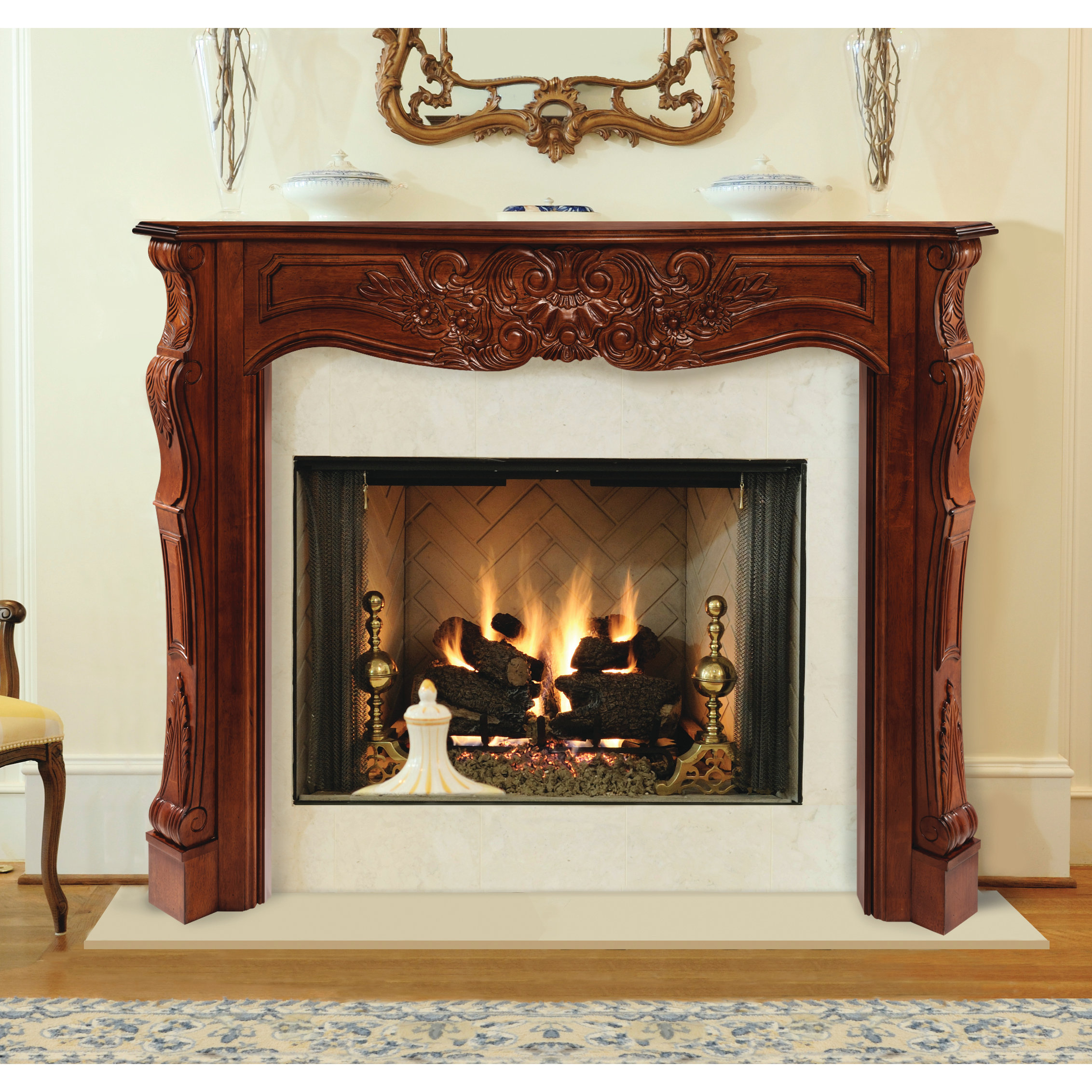 Pearl Mantels The Deauville Fireplace Mantel Surround & Reviews Wayfair