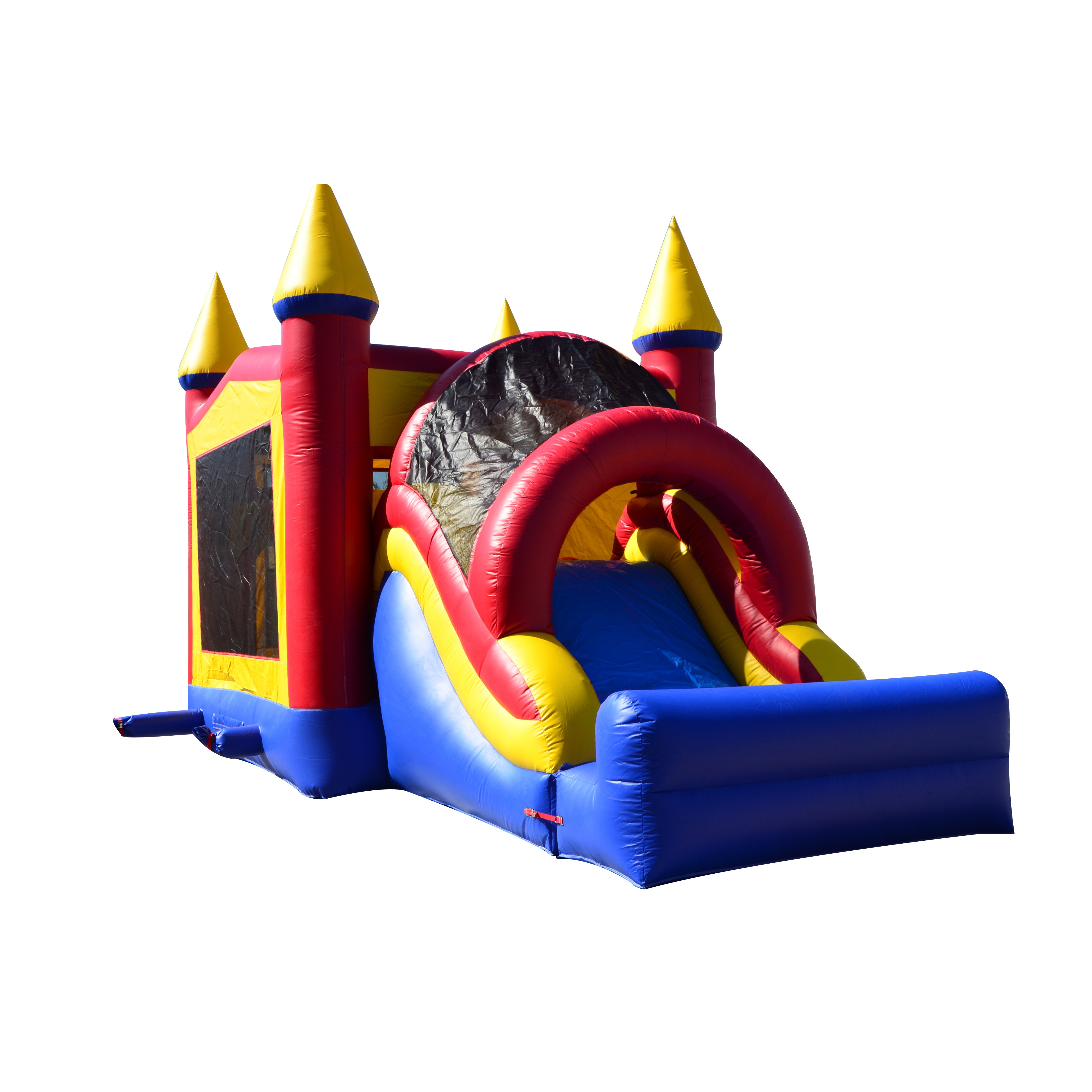 wet and dry inflatable bouncers