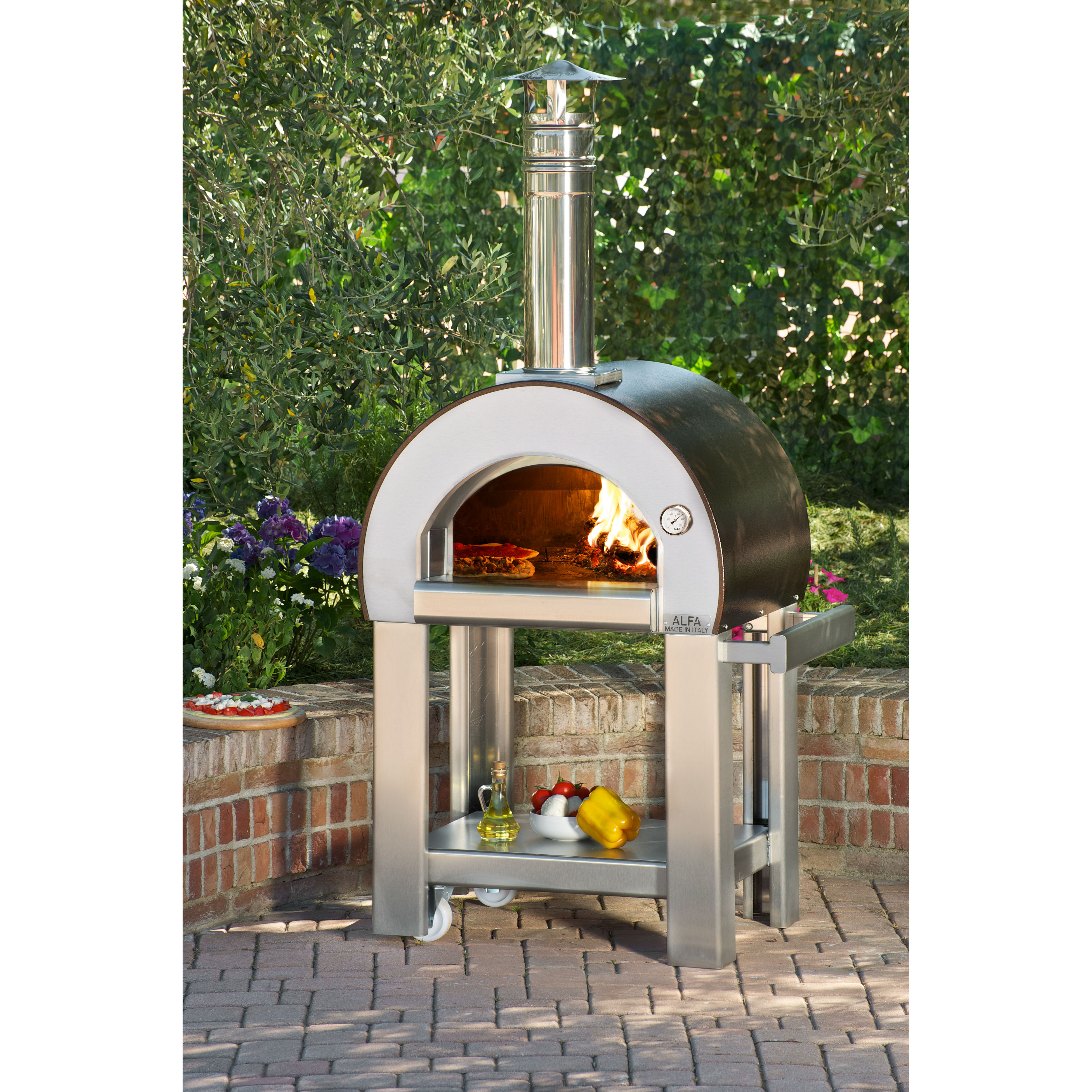 alfa pizza forno 5 wood burning pizza oven reviews wayfair alfa pizza forno 5 wood burning pizza oven reviews wayfair
