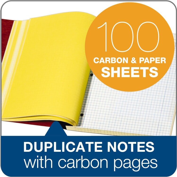 100 Numbered Carbon Laboratory Research Notebook On Popscreen - 