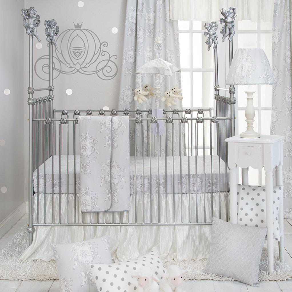 Heaven Sent Nursery Bedding Cotton Tale Designs Girl Heaven Sent 3 Piece Crib Bedding Set Wayfair