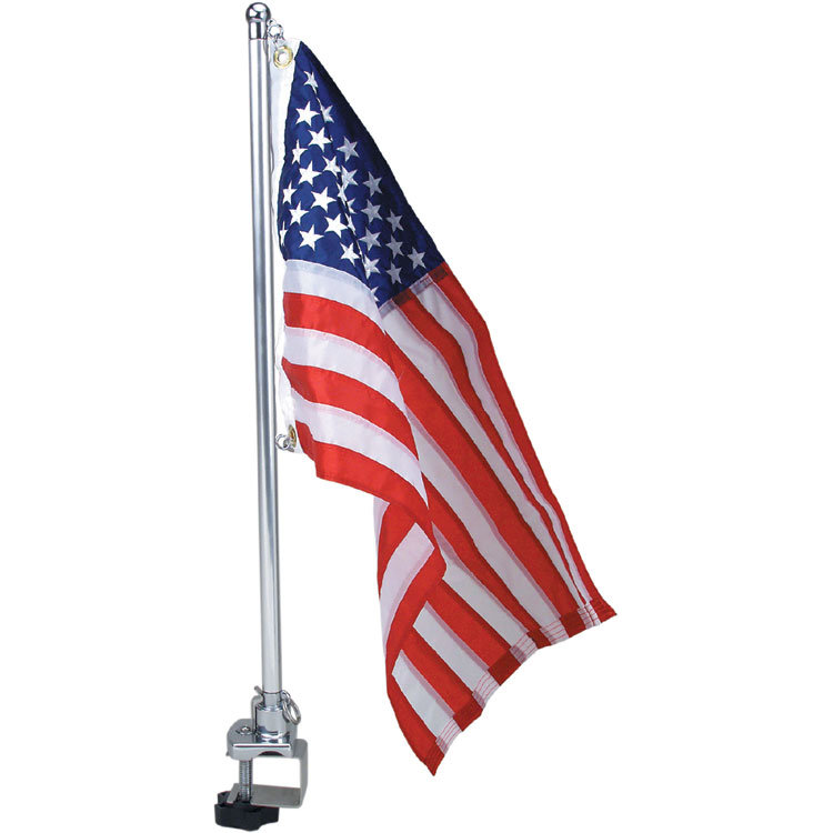 Square Rail Flag Pole and Socket Wayfair