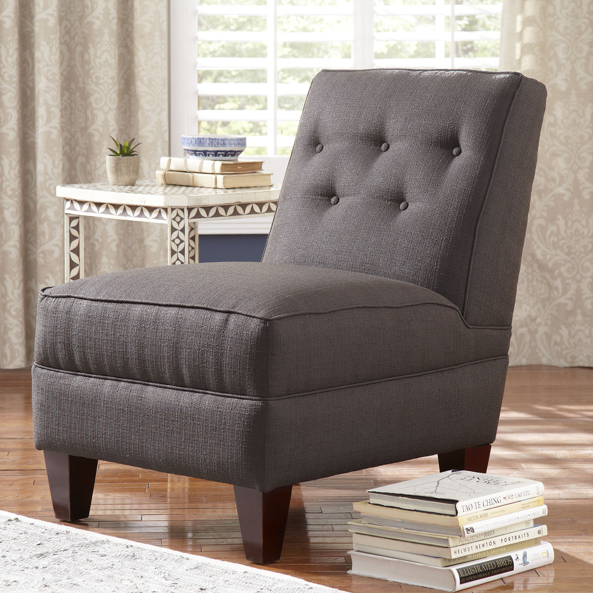 farmhouse slipper chair