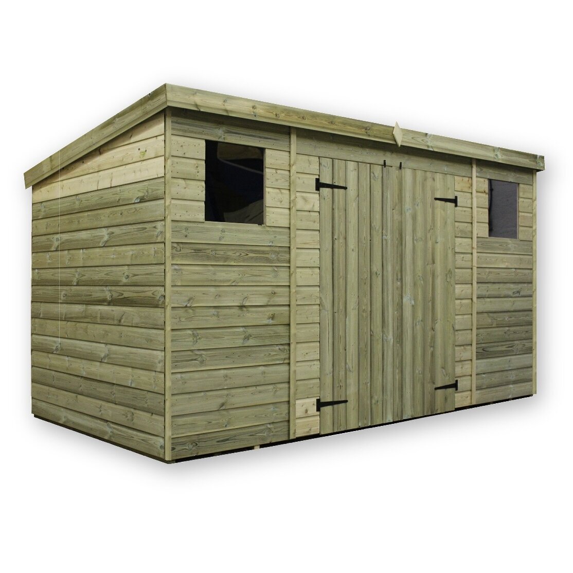 14 Ft. W x 5 Ft. D Wooden Lean-To Shed by Empire Sheds Ltd