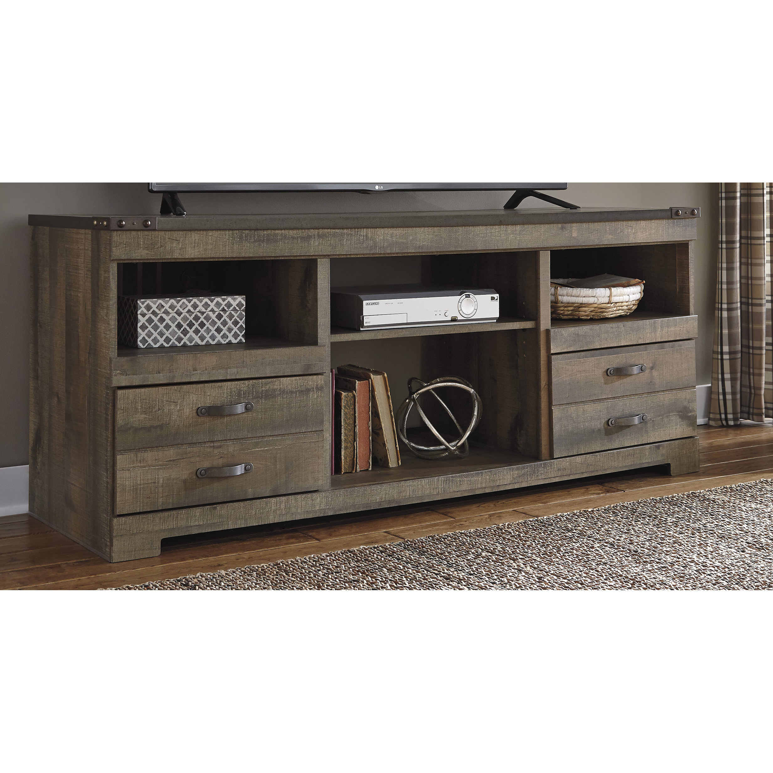 TV Stand with Fireplace Option Wayfair